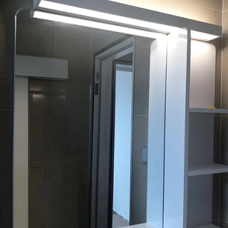 Modern Rectangular LED Bathroom Mirror Vanity Light Zawala Image - 14