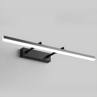 Modern Minimalist White Bathrooms LED Vanity Light Zawala Image - 10
