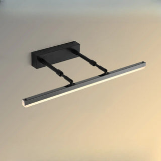 Modern Minimalist White Bathrooms LED Vanity Light Zawala Image - 11