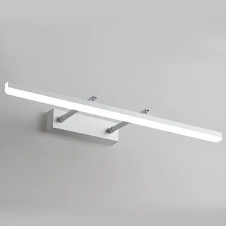 Modern Minimalist White Bathrooms LED Vanity Light Zawala Image - 12