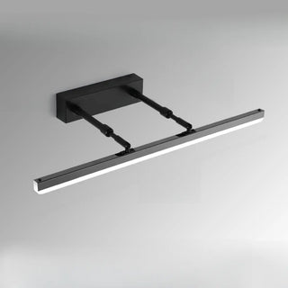 Modern Minimalist White Bathrooms LED Vanity Light Zawala Image - 13