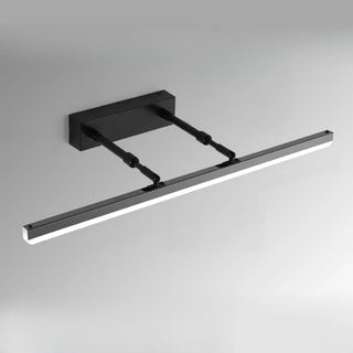 Modern Minimalist White Bathrooms LED Vanity Light Zawala Image - 19