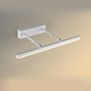 Modern Minimalist White Bathrooms LED Vanity Light Zawala Image - 22