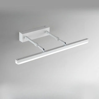 Modern Minimalist White Bathrooms LED Vanity Light Zawala Image - 23