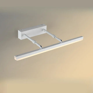 Modern Minimalist White Bathrooms LED Vanity Light Zawala Image - 24