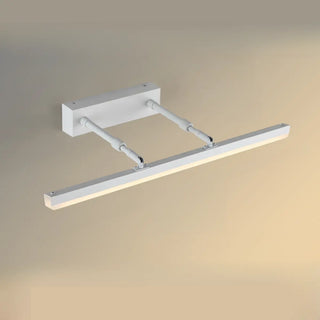 Modern Minimalist White Bathrooms LED Vanity Light Zawala Image - 26