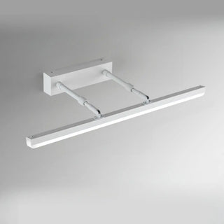 Modern Minimalist White Bathrooms LED Vanity Light Zawala Image - 27