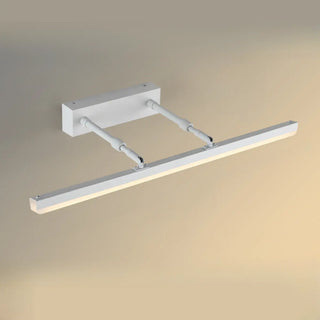 Modern Minimalist White Bathrooms LED Vanity Light Zawala Image - 30