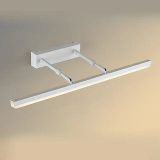 Modern Minimalist White Bathrooms LED Vanity Light Zawala Image - 32
