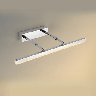 Modern Minimalist White Bathrooms LED Vanity Light Zawala Image - 36