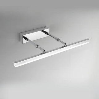 Modern Minimalist White Bathrooms LED Vanity Light Zawala Image - 37