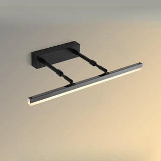 Modern Minimalist White Bathrooms LED Vanity Light Zawala Image - 4