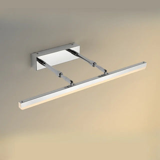 Modern Minimalist White Bathrooms LED Vanity Light Zawala Image - 40