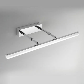 Modern Minimalist White Bathrooms LED Vanity Light Zawala Image - 43