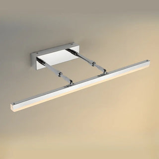 Modern Minimalist White Bathrooms LED Vanity Light Zawala Image - 44