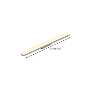 Minimalist White LED Bathroom Vanity Mirror Light Zawala Image - 10