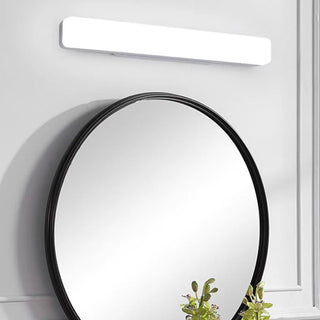 Minimalist White LED Bathroom Vanity Mirror Light Zawala Image - 2