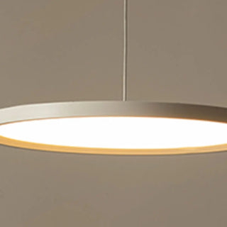 ZOWALA - Modern Round Acrylic Pendant Light Dining Room LED Image - 10