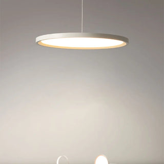 ZOWALA - Modern Round Acrylic Pendant Light Dining Room LED Image - 2