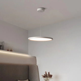 ZOWALA - Modern Round Acrylic Pendant Light Dining Room LED Image - 3
