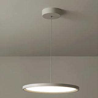 ZOWALA - Modern Round Acrylic Pendant Light Dining Room LED Image - 5