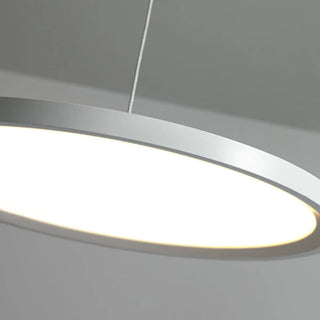 ZOWALA - Modern Round Acrylic Pendant Light Dining Room LED Image - 8