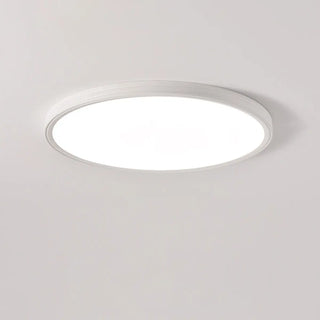 Minimalist White Rectangular LED Flush Mount Fixture Zawala Image - 10