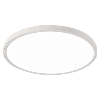 Minimalist White Rectangular LED Flush Mount Fixture Zawala Image - 15