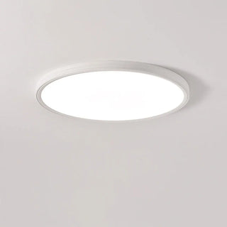 Minimalist White Rectangular LED Flush Mount Fixture Zawala Image - 5