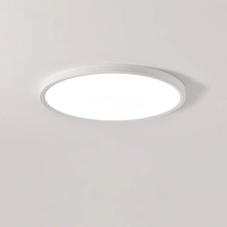 Minimalist White Rectangular LED Flush Mount Fixture Zawala Image - 6