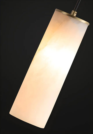 ZOWALA - Modern Minimalist Stone Cylinder Pendant Light Image - 18