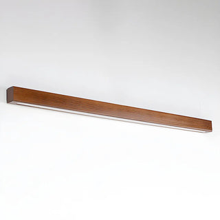 Simple Linear Wooden LED Wall Mount Light Fixture Zawala Image - 16