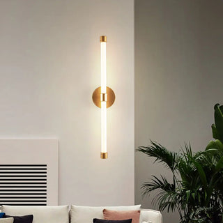 ZOWALA - Modern Metal Shade Cylinder Wall Light Image - 3