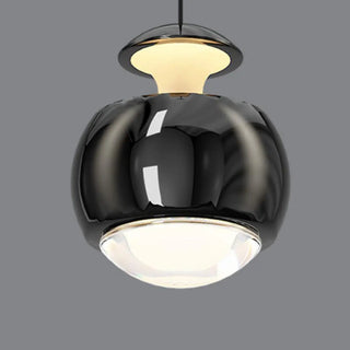 ZOWALA - Modern White Sculpted Acrylic Bedroom Pendant Light Image - 16