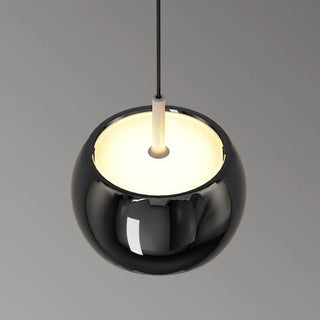 ZOWALA - Modern White Sculpted Acrylic Bedroom Pendant Light Image - 17