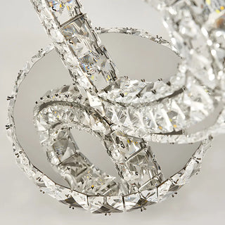 Stylish Crystal LED Geometric Oval Ring Table Lamp Zawala Image - 17
