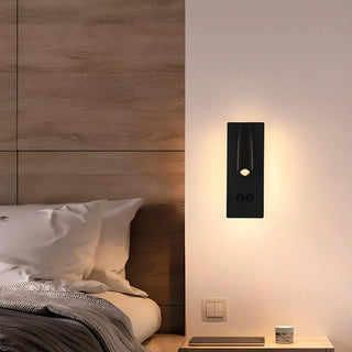 Bedside Round Base Cylinder Gold Reading Wall Lights Zawala Image - 5