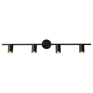 Modern Adjustable Gold Cylinder Vanity Wall Light Zawala Image - 11