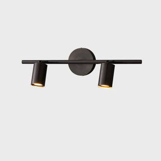 Modern Adjustable Gold Cylinder Vanity Wall Light Zawala Image - 12