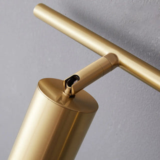 Modern Adjustable Gold Cylinder Vanity Wall Light Zawala Image - 22