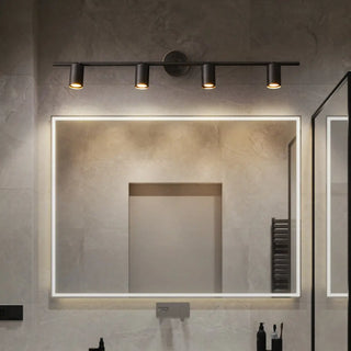 Modern Adjustable Gold Cylinder Vanity Wall Light Zawala Image - 3