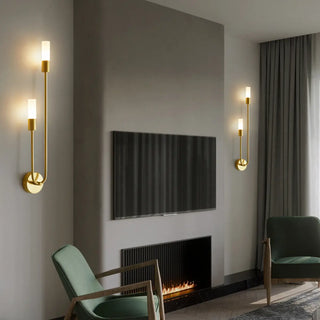 ZOWALA - Modern Gold Metal Wall Light Image - 1