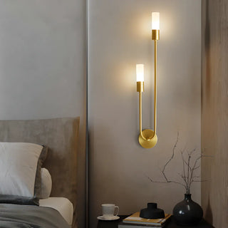 ZOWALA - Modern Gold Metal Wall Light Image - 3