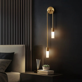 ZOWALA - Modern Gold Metal Wall Light Image - 4
