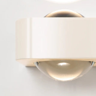 Minimalist White Square LED Up Down Wall Sconce Zawala Image - 9