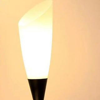 Sleek 3-Light Black Column Metal Modern Floor Lamp Zawala Image - 6