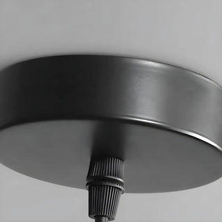 ZOWALA - Modern Dining Room Clear Smoky Glass Globe Pendant Light Image - 10