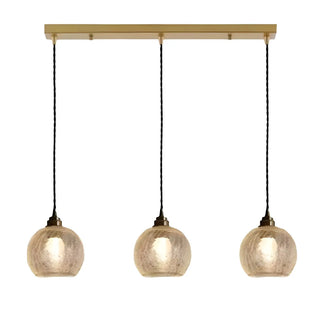 ZOWALA - Modern Metal Glass Island Light Image - 7