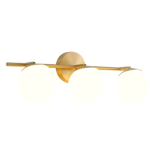 3-Light Modern Spherical Glass Vanity Light Fixture Zowala Image - 10