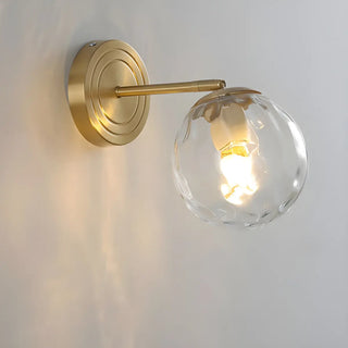 3-Light Modern Spherical Glass Vanity Light Fixture Zowala Image - 5